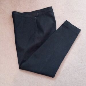 Vintage Y2K GAP "Stretch" Cotton/Spandex Slacks, Black, Size 6